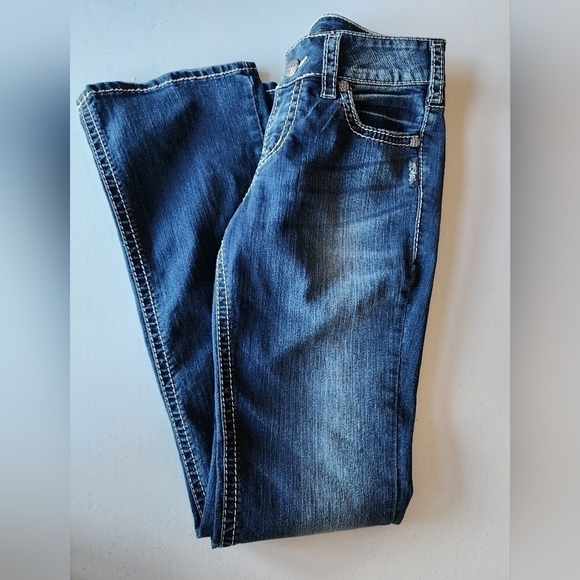 Silver Jeans Denim - COPY - Silver Jeans women's suki mid slim boot jeans size w28/L33